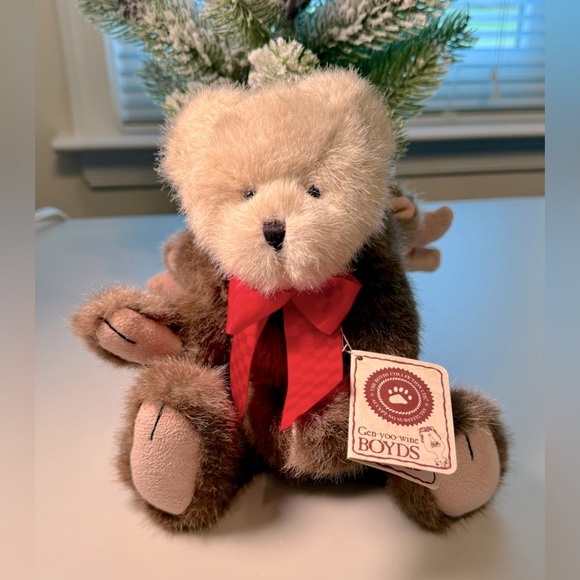 Gen-yoo-wine BOYDS “Mooselkins” Bear - Picture 5 of 13